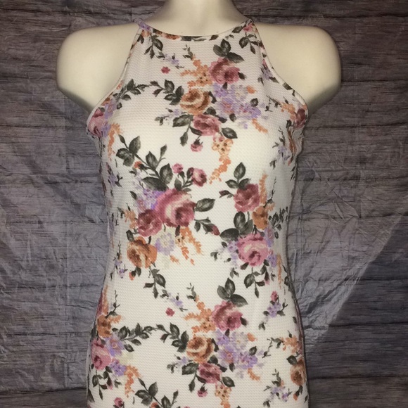 Iris Floral Print Pencil Dress - Picture 2 of 8